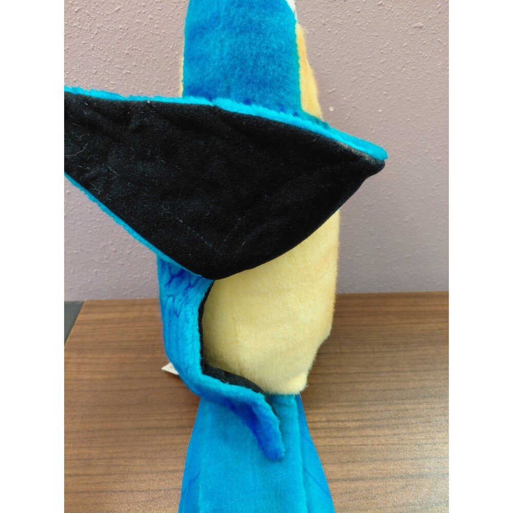 Vtg 2000 Hansa Thomas Boland Co Blue Macaw Parrot Plush Stuffed Animal - Picture 3 of 9